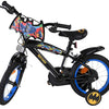 Batman Kinderfahrrad – Jungen – 14 Zoll – Schwarz – zwei Handbremsen