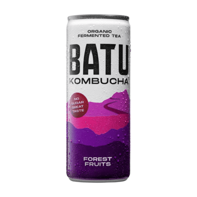 Batu Kombucha Waldfrüchte Bio Dose (12x 25cl)