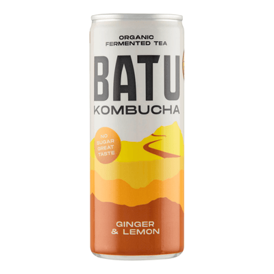 Batu Kombucha Ingwer-Zitrone Dose (12x 25cl)