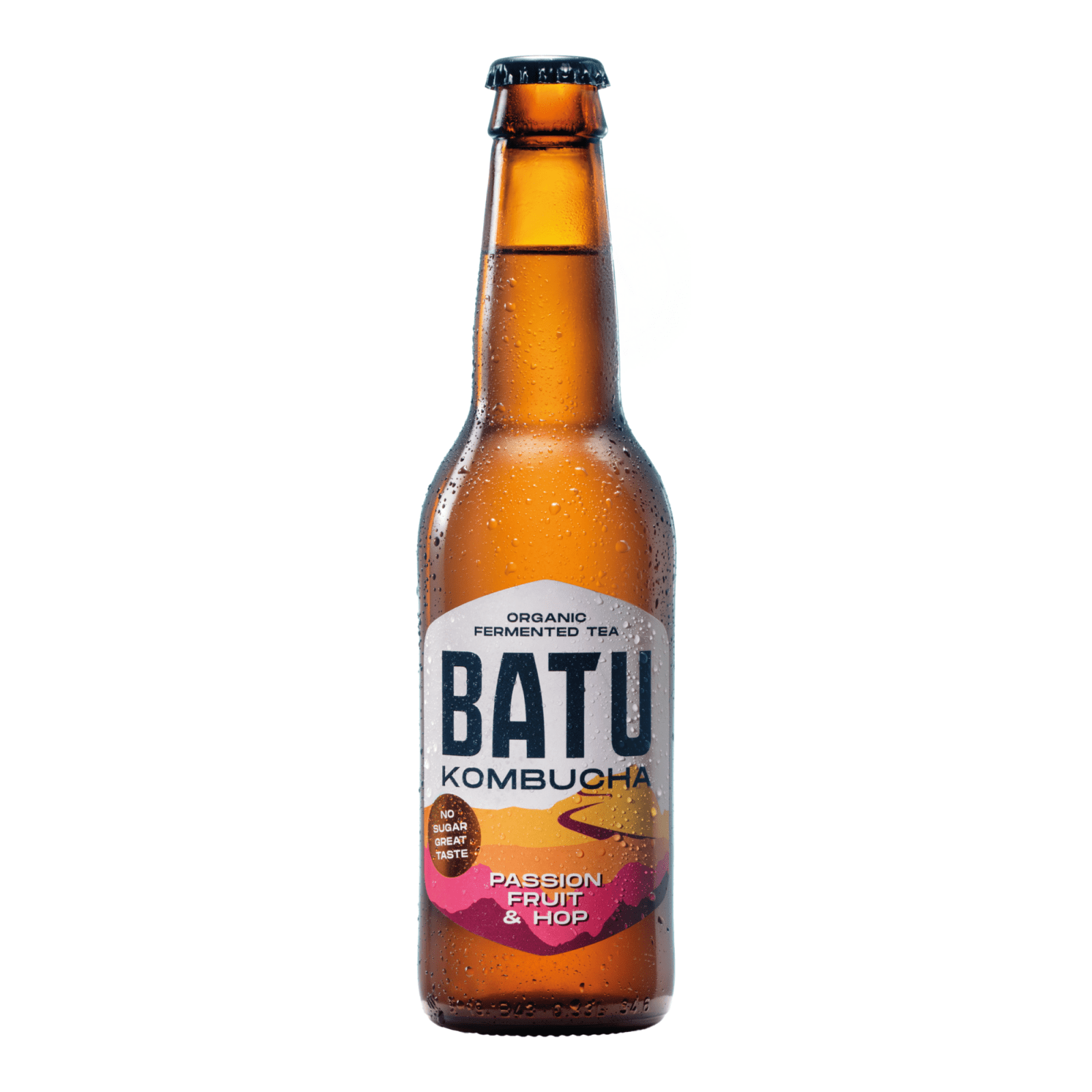 Batu Kombucha Passion Hopfenflasche (12x 33cl)