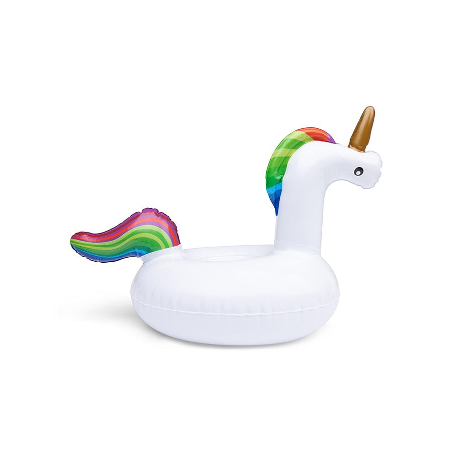 Dreamscape | weißer aufblasbarer Tassenhalter Einhorn