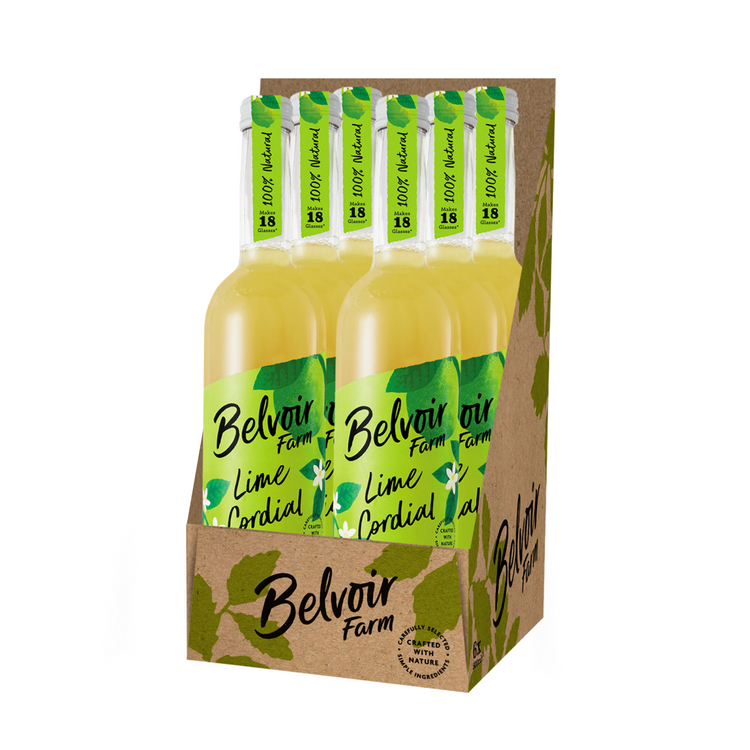 Belvoir Farm Limettensirup (6x 500ml)