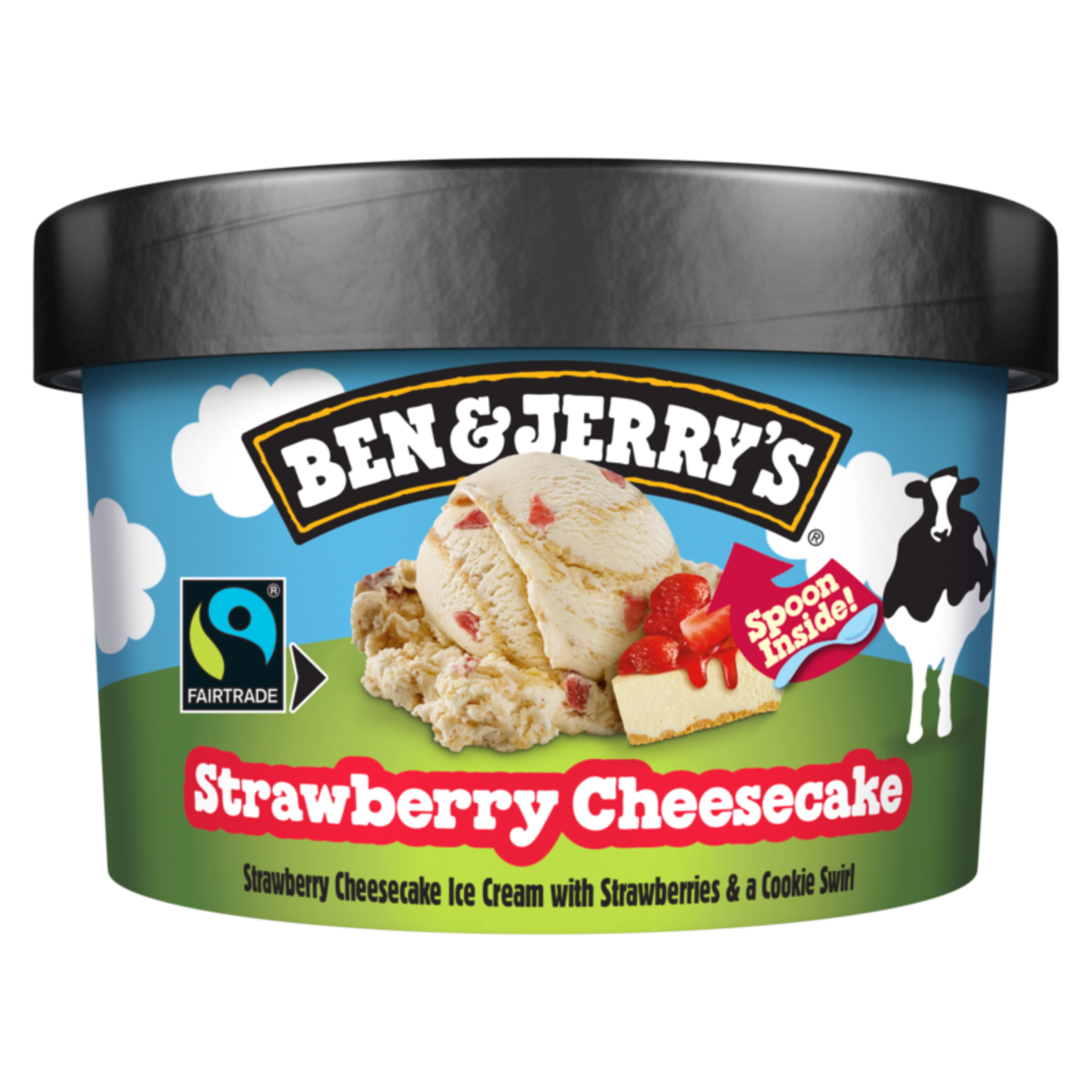 Ben Jerry's Shortie Erdbeer-Käsekuchen (12x 100 ml)