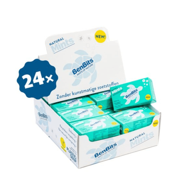 Benbits Mints Pfefferminz-Fliptop-Box (24x 30gr)