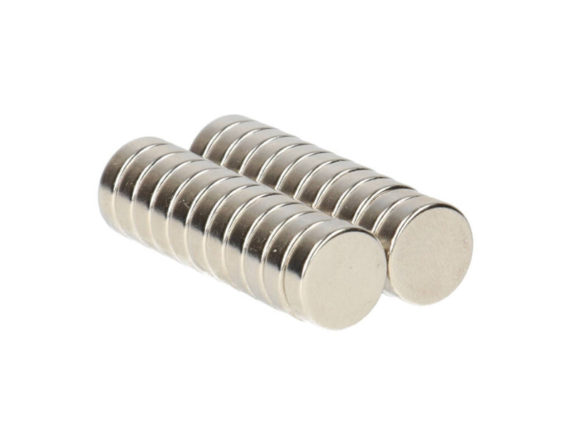 Sparen von Toper -Blockmagneten - 10 mm x 3 mm - N48 - 20st.