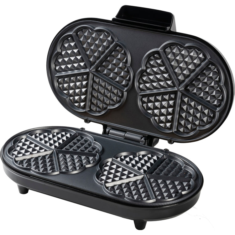 Bestron ADWM730S Doppelwaffelhersteller für klassisches Hartvor