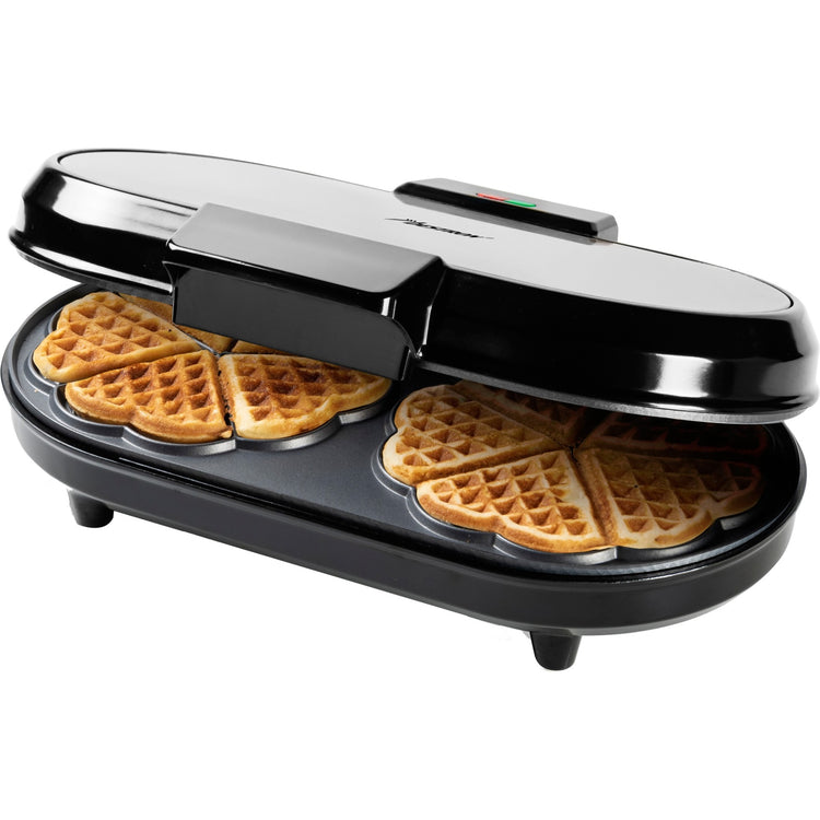 Bestron ADWM730S Doppelwaffelhersteller für klassisches Hartvor