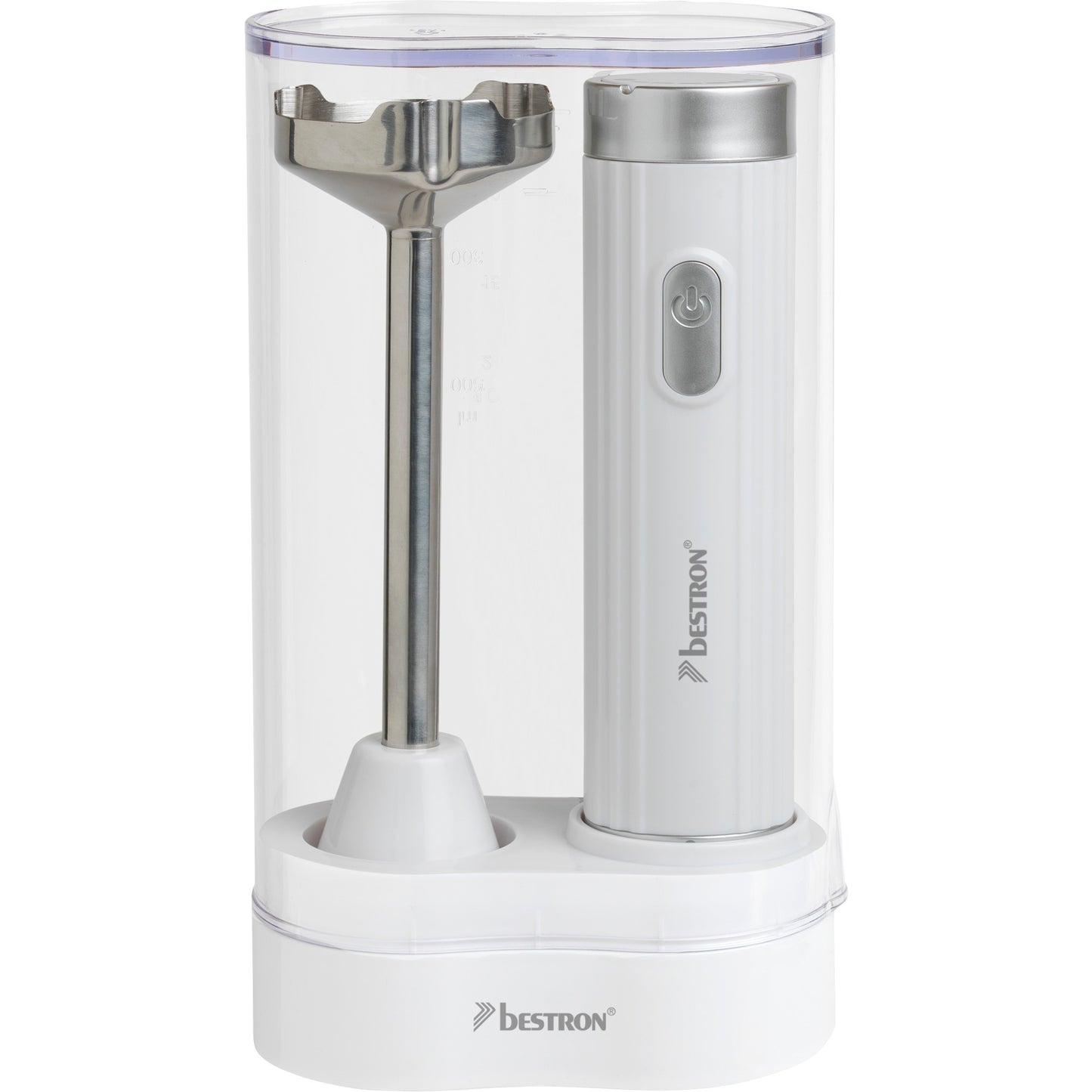 Bestron AHB400W Handmixer mit Aufbewahrungsbox