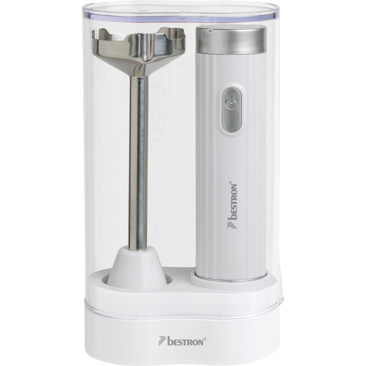 Bestron AHB400W Handmixer mit Aufbewahrungsbox