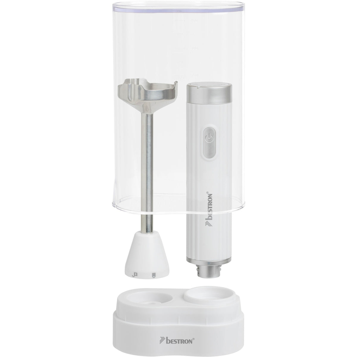 Bestron AHB400W Handmixer mit Aufbewahrungsbox