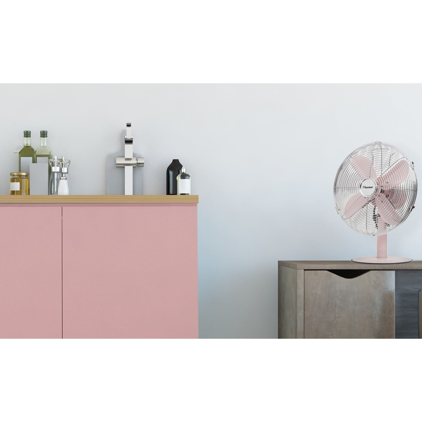Bestron DFT35R Table Fan