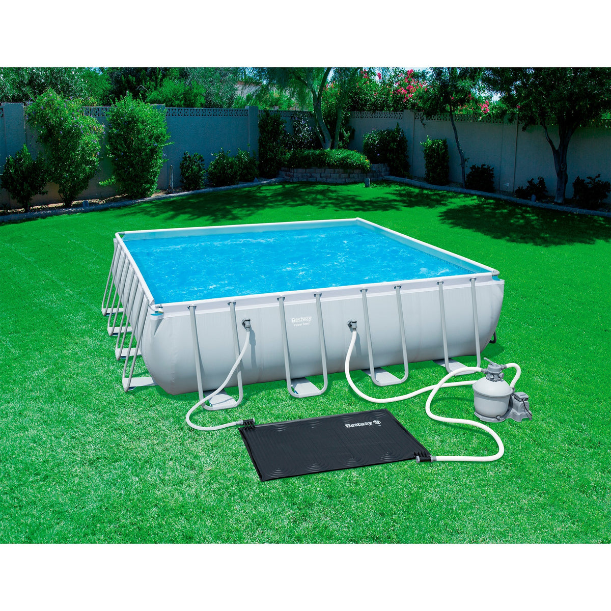43 x 67 1,10m x 1,71m Saubere, sonnenbetriebene Poolmatte