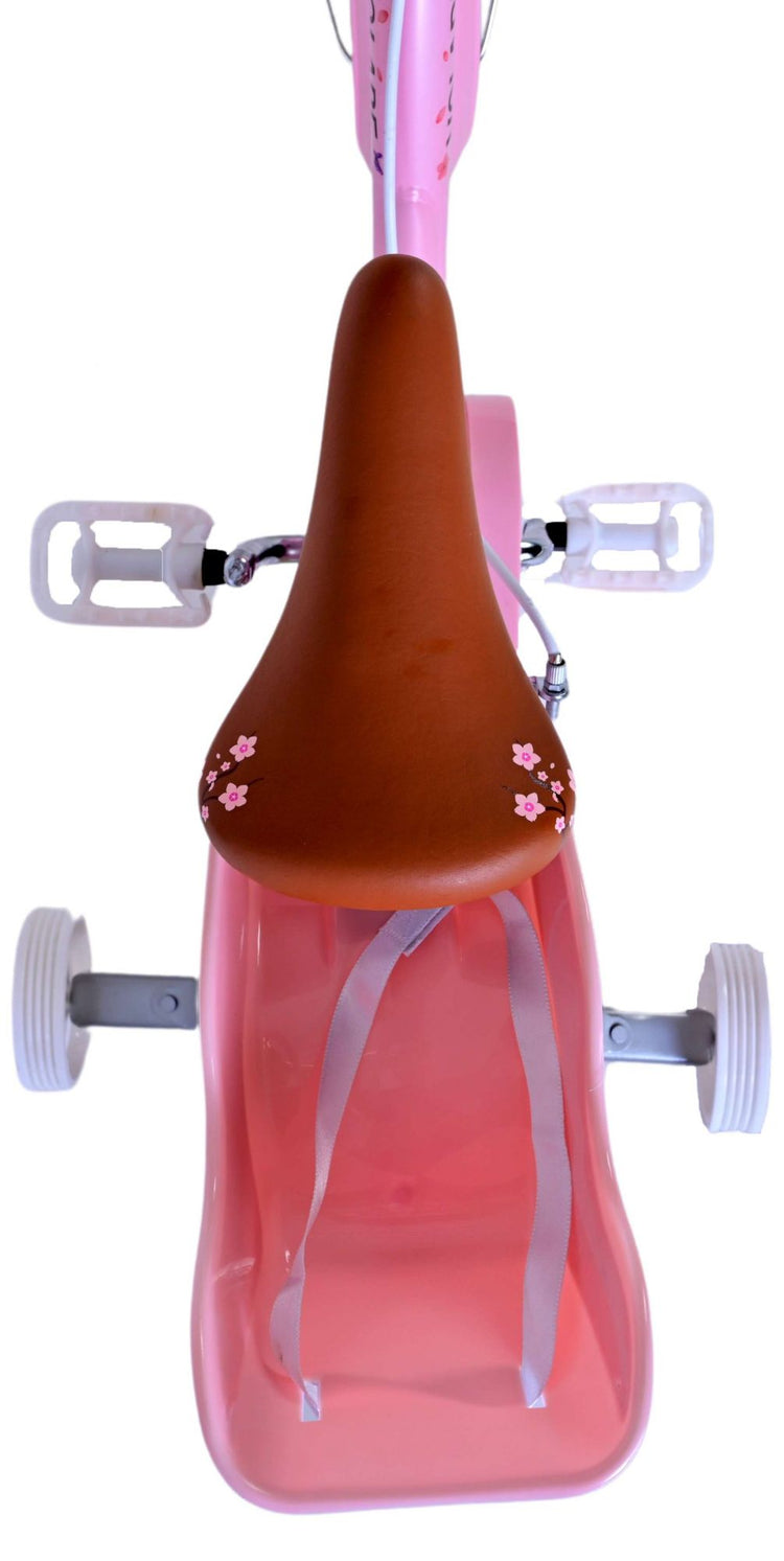 Volare Blossom Children's Bike Girls 14 Zoll rosa zwei Handbremsen
