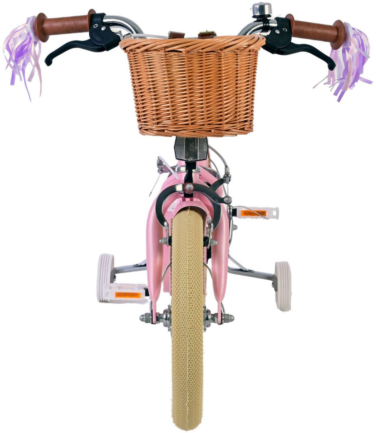 Volare Blossom Children's Bike Girls 14 Zoll rosa zwei Handbremsen