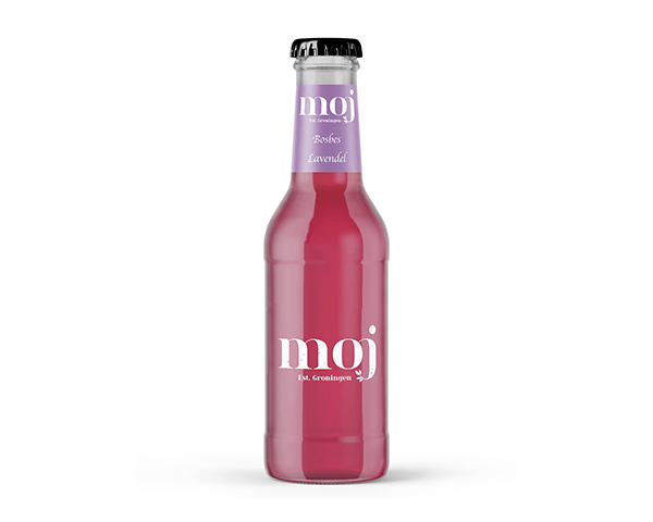 Moj Blaubeer-Lavendel-Glas (12x 20cl)