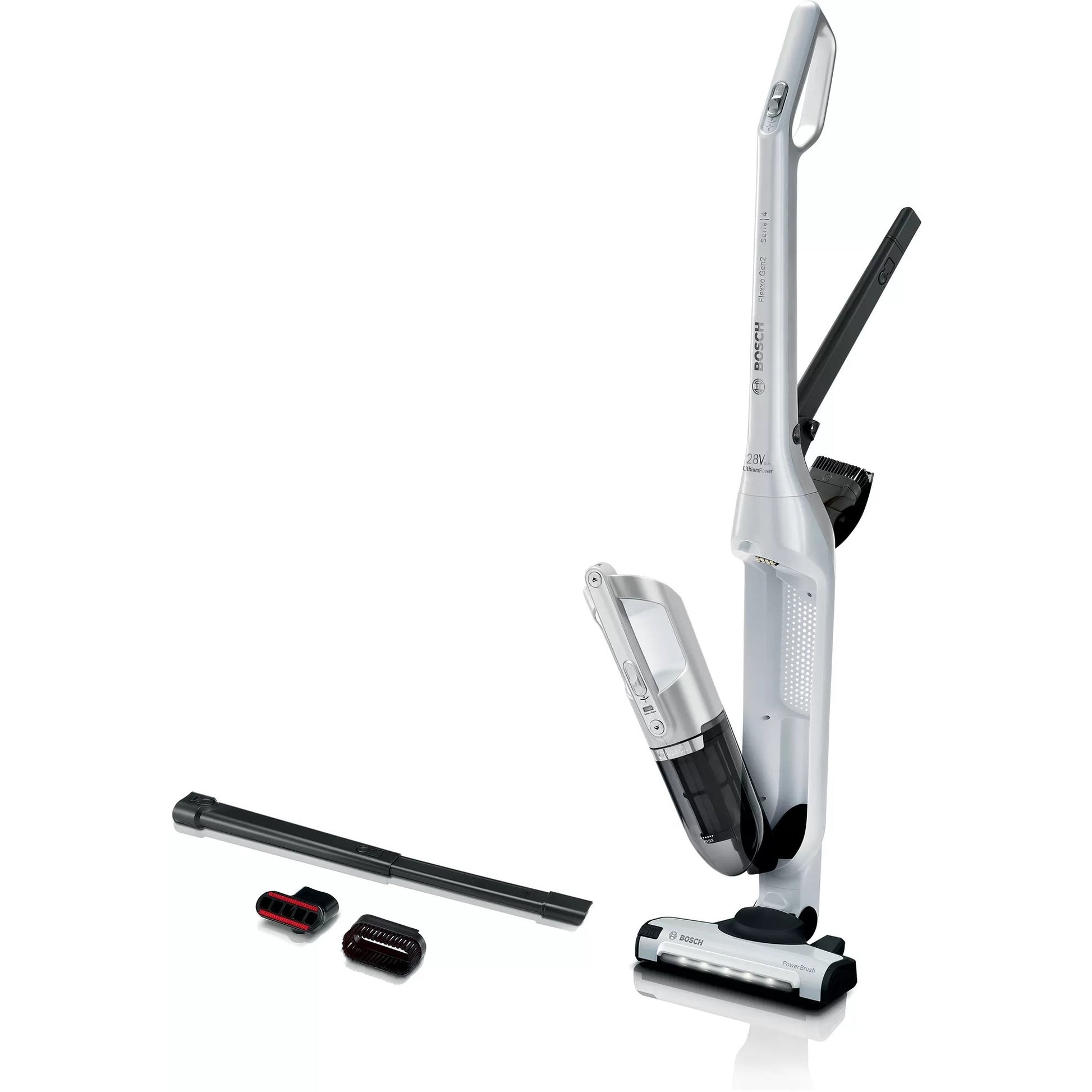 Bosch Serie 4 drahtloser Stahlstaubsauger FlexXO Gen2 28VM