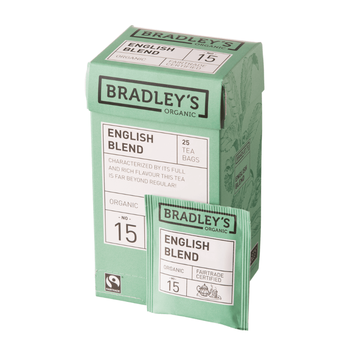 Bradley's organische englische Mischung Nr. 15 (4x25 Beutel)