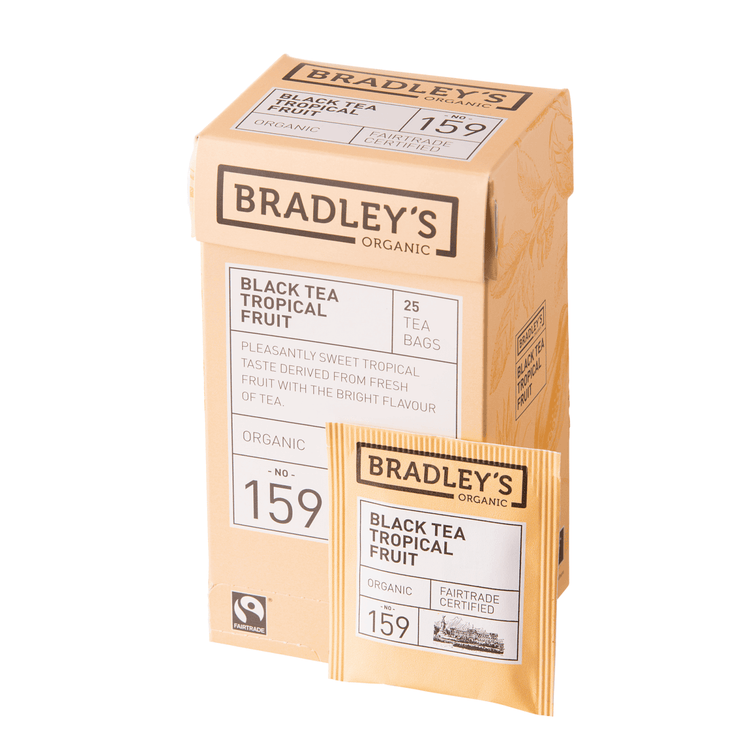Bradleys Bio-Nr. 159 Schwarztee tropische Früchte (25x 2gr)