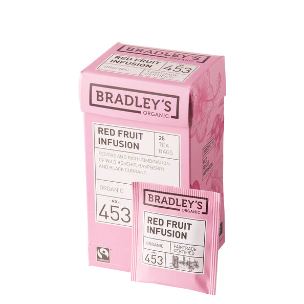 Bradley's Bio-Aufguss aus roten Früchten Nr. 453 (4x25 Stück)