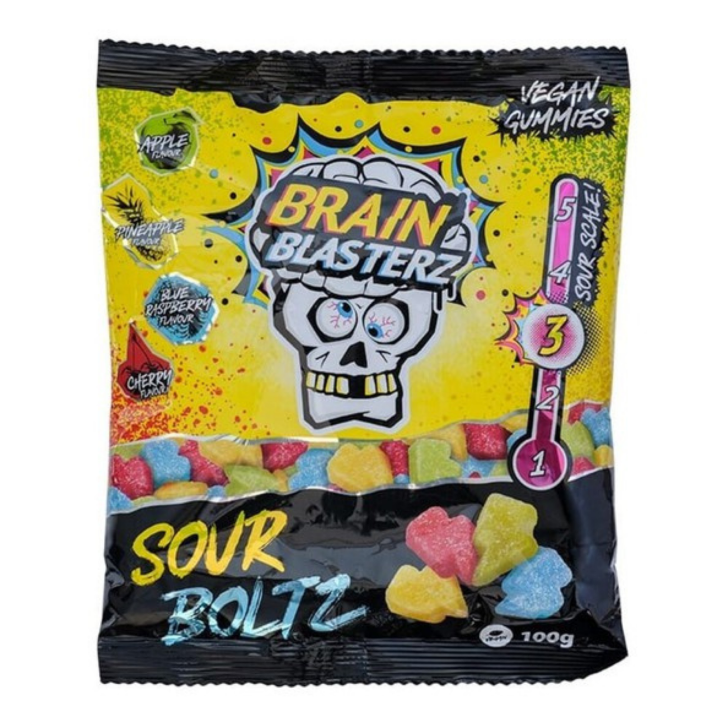 Brain Blasterz Sour Boltz Beutel (16x100 gr)