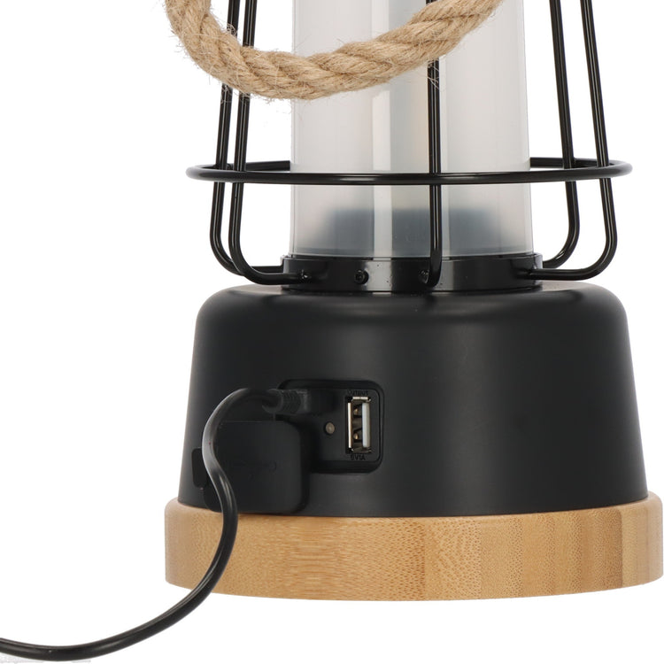 Brennenstuhl wiederaufladbare Campinglampe Cal 1 mit Hanfseil und BAM