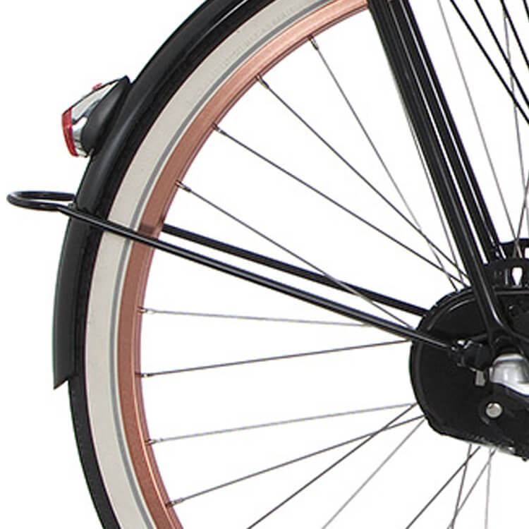 Cortina Fender Rod hinten 28 Soul Sapphire Schwarz
