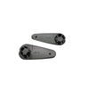 Cortina Kurbelkappe Dropform schwarz