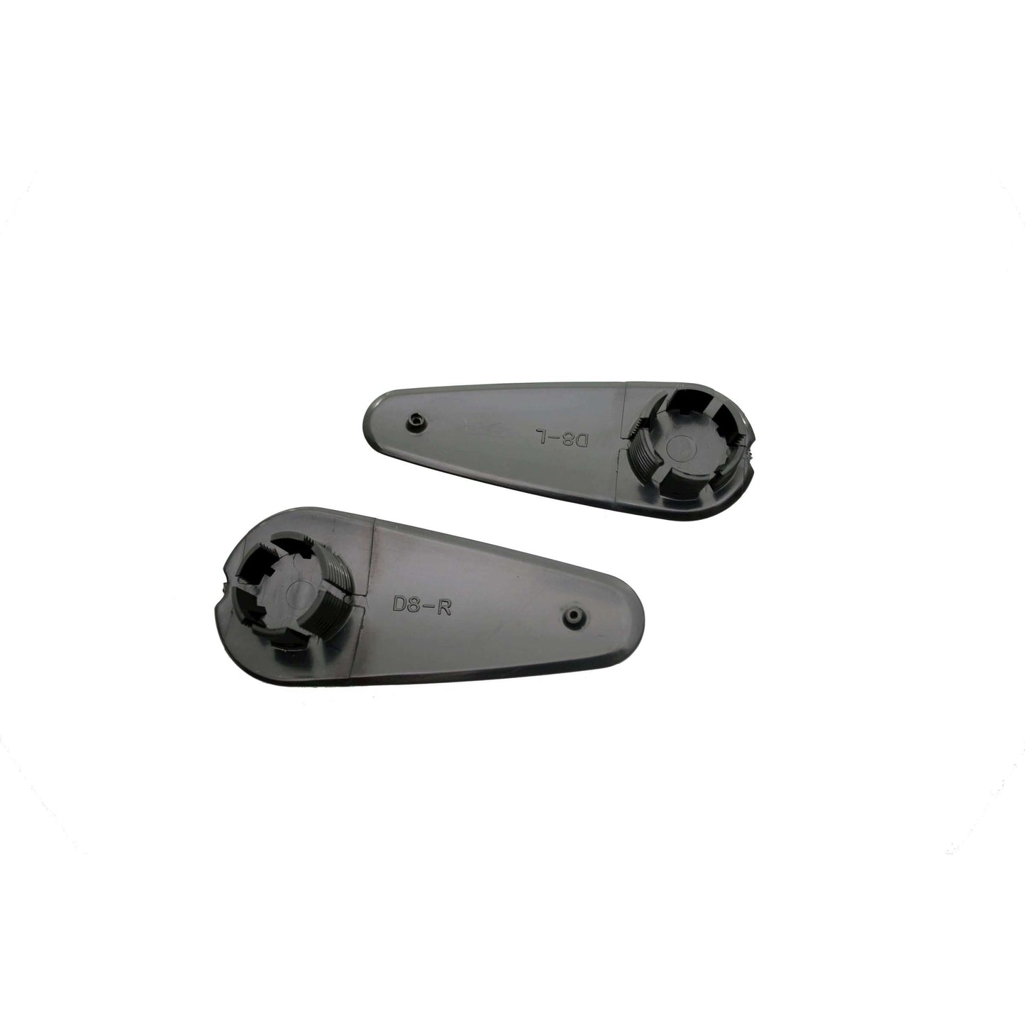 Cortina Kurbelkappe Dropform schwarz
