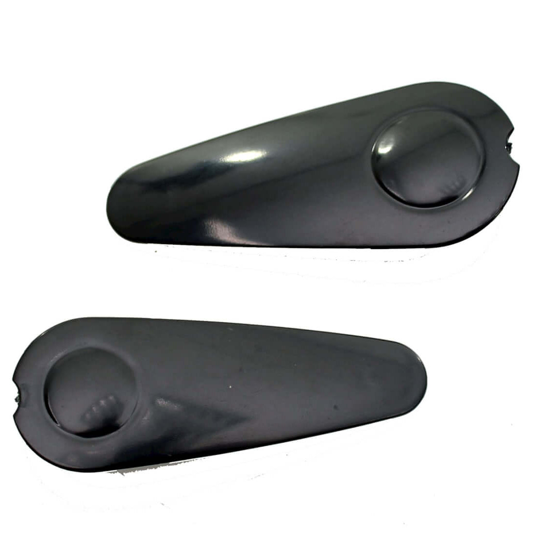 Cortina Kurbelkappe Dropform schwarz