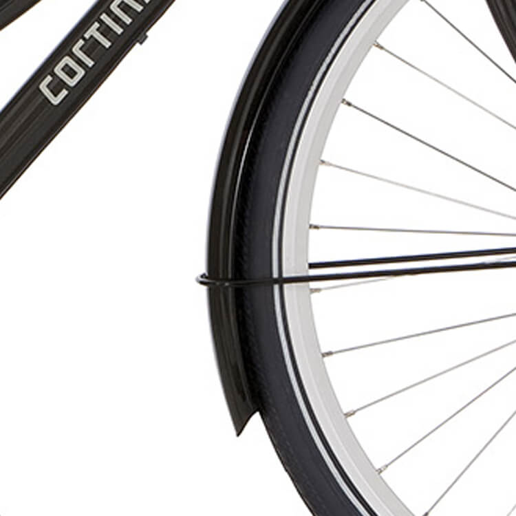 Cortina Fender für 28 Milo Schwarz