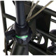 Cortina Balcoat Lockset CH2900BW+NOSECAP 45 -Grad -Schwarz