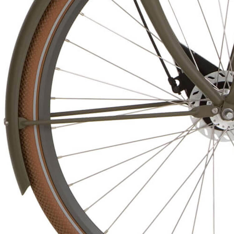 Cortina Fender Rod für 28 U4 Dark Olive Matt