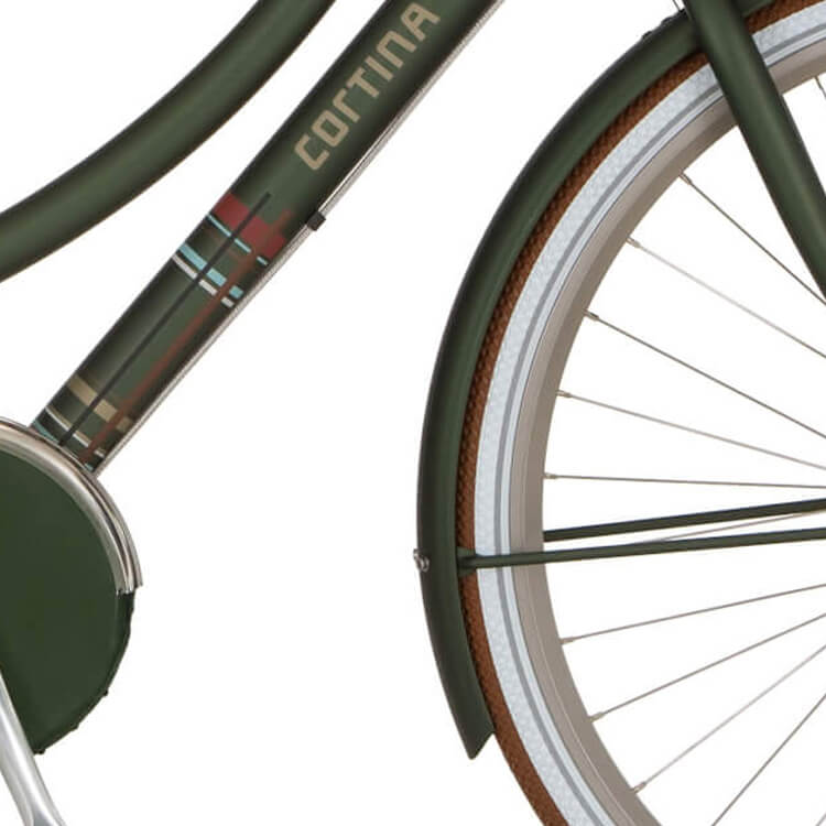 Cortina Fender für 28 U4 Hunter Green Matt