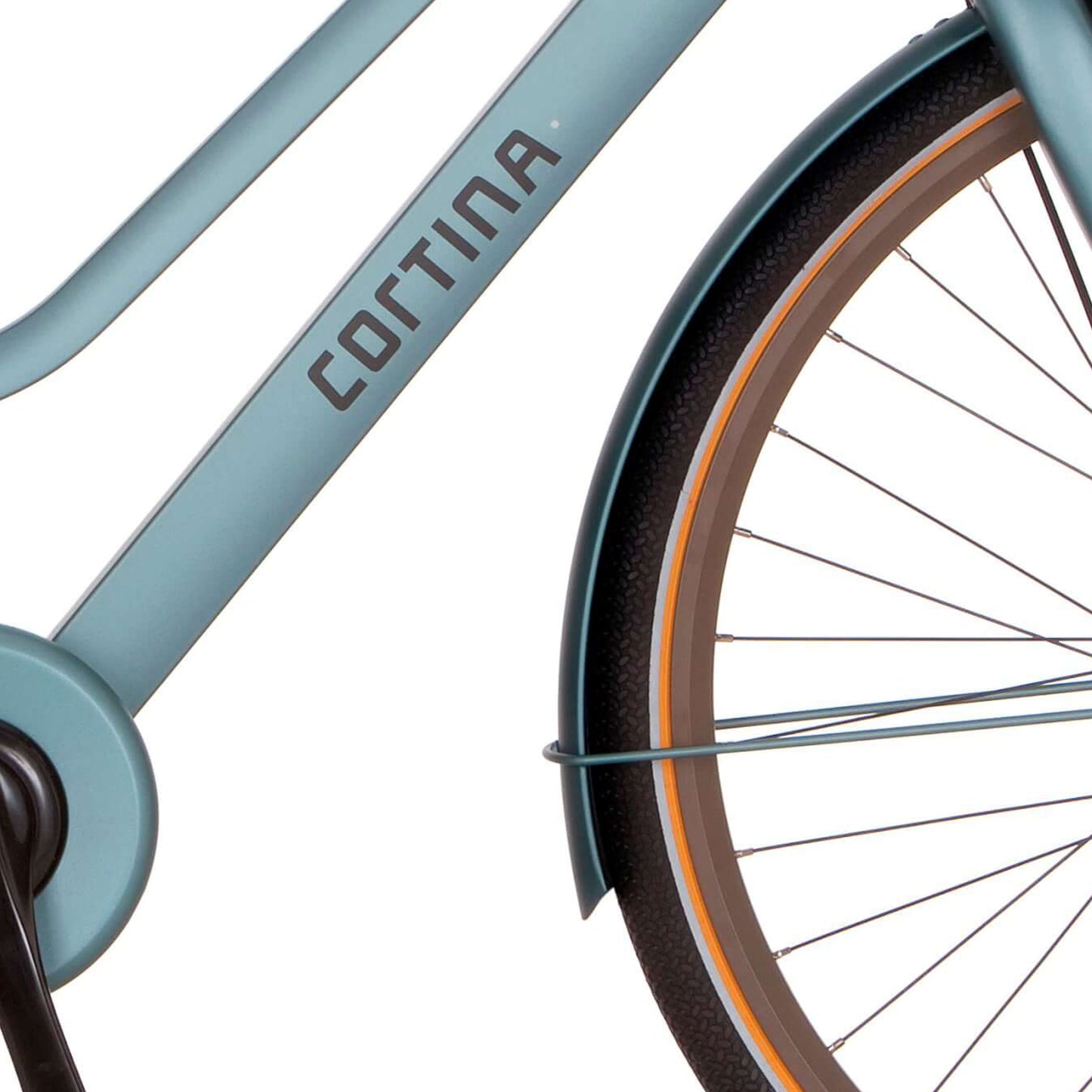 Cortina Fender für 28 gemeinsame Opalgrün Matt