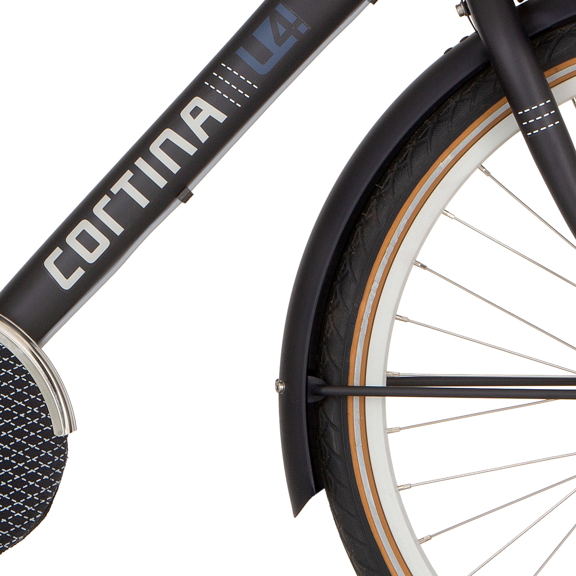Cortina Fender für 26 u4 dunkelgraue Matt