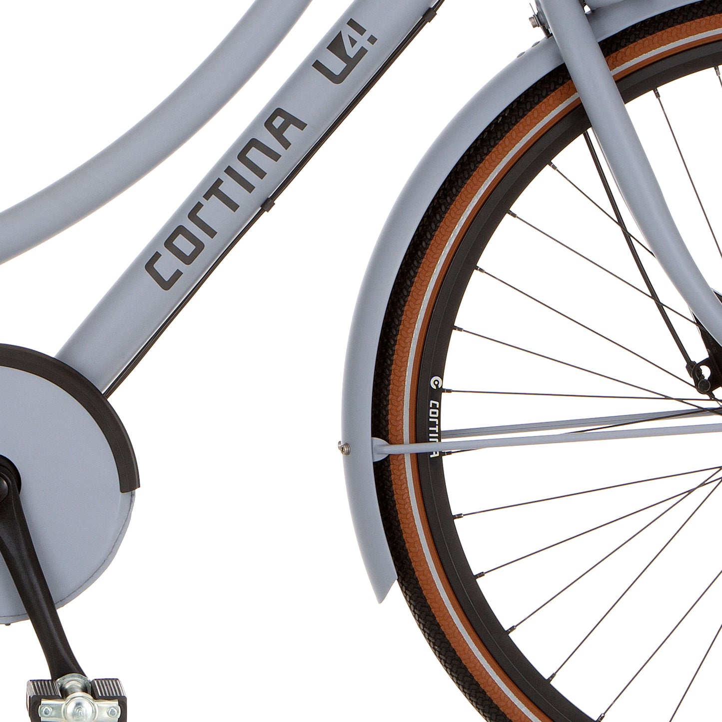 Cortina Fender für 28 u4 neutrale graue Matt