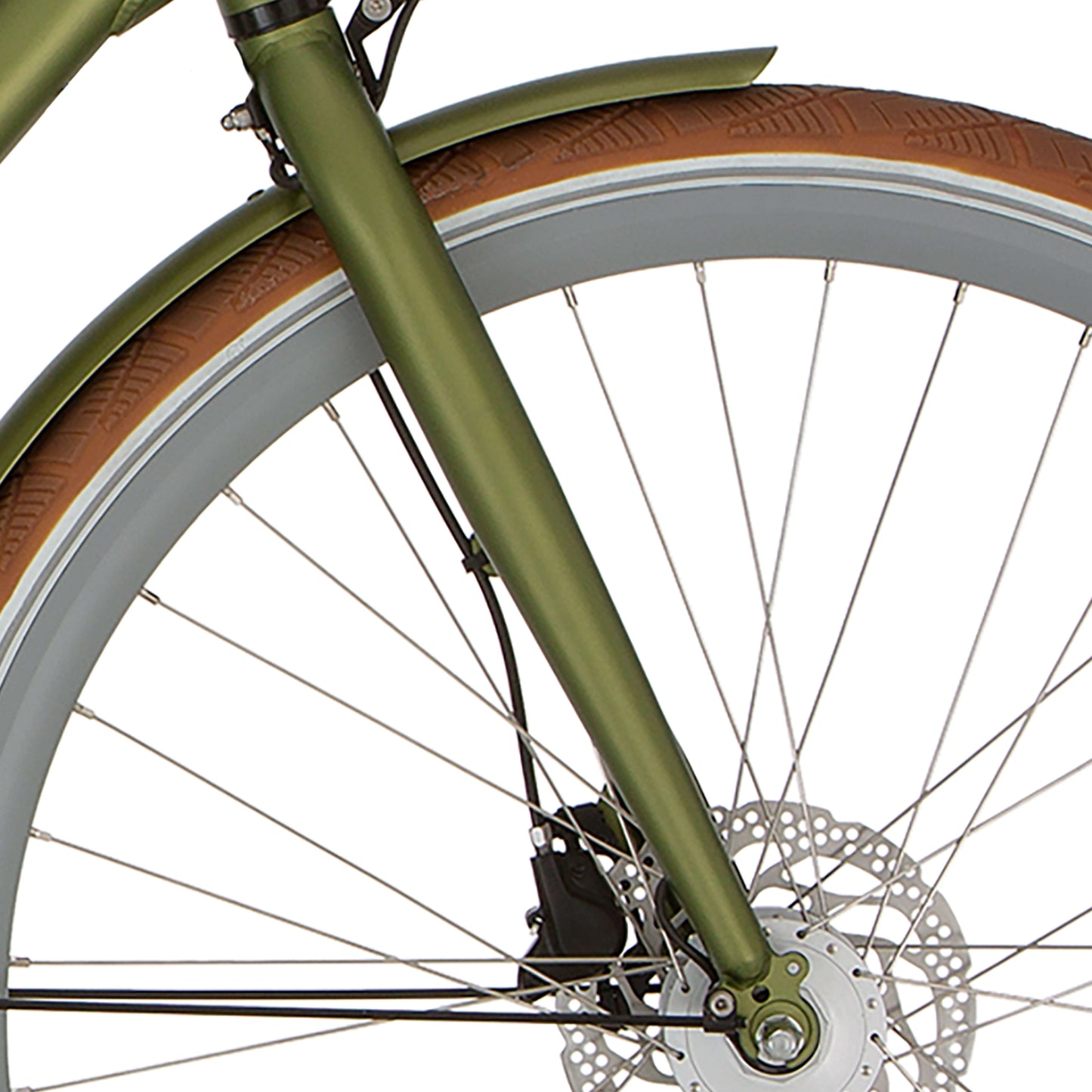 Cortina Fork Mozzo DB Muskatnuss Green Matt