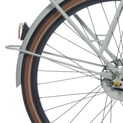 Cortina Fender Stab hinten 28 E-U4 glatt grauer Matt