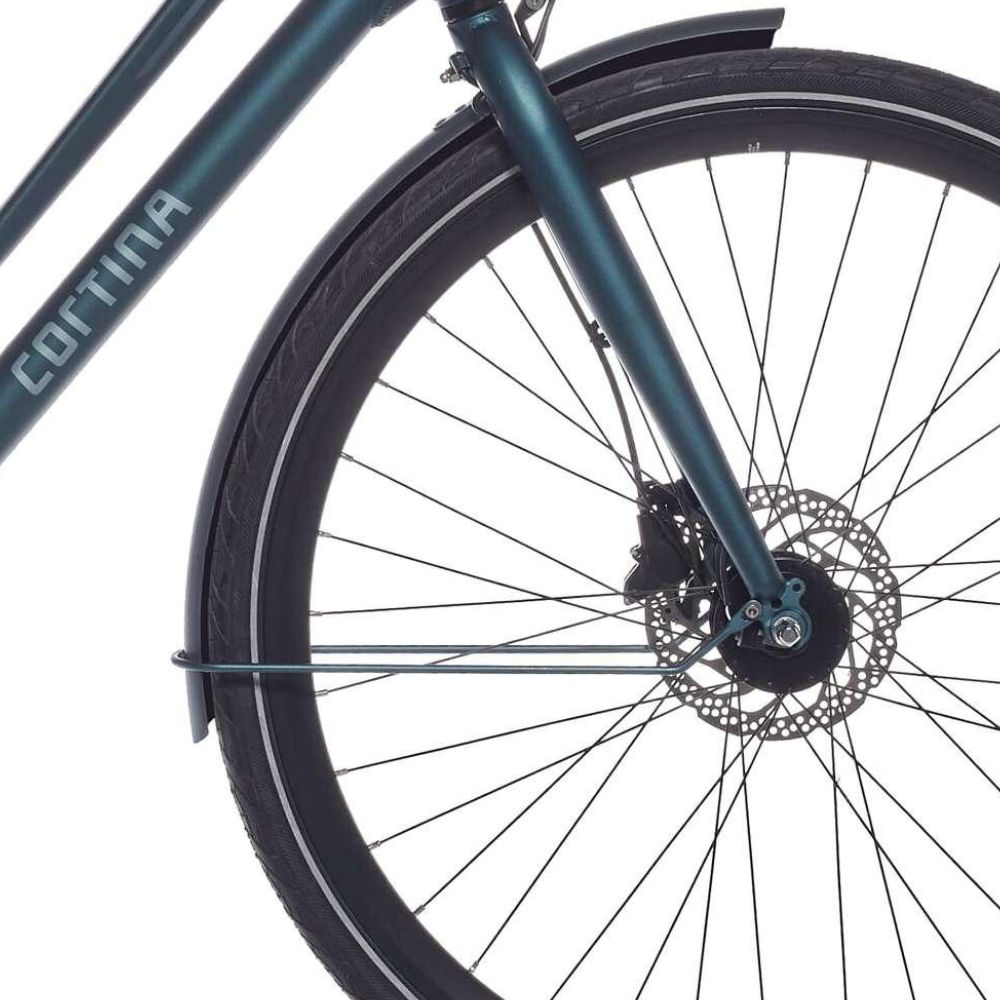 Cortina Fender für 28 Mozzo Irish Blue Matt