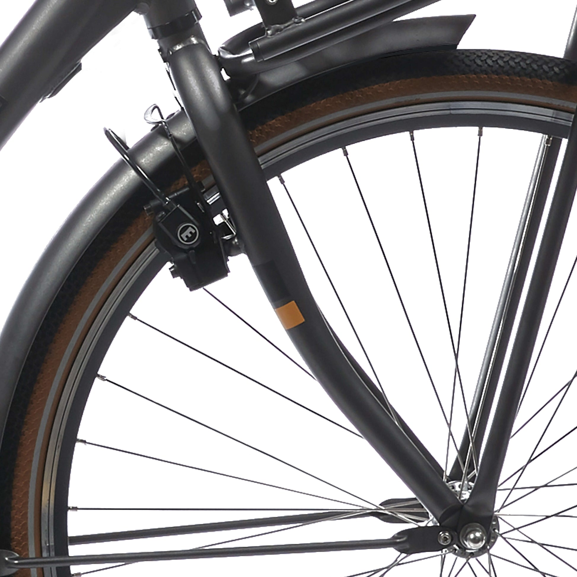 Cortina Fork E-U4 D MM V-Brems Eclips Black Matt