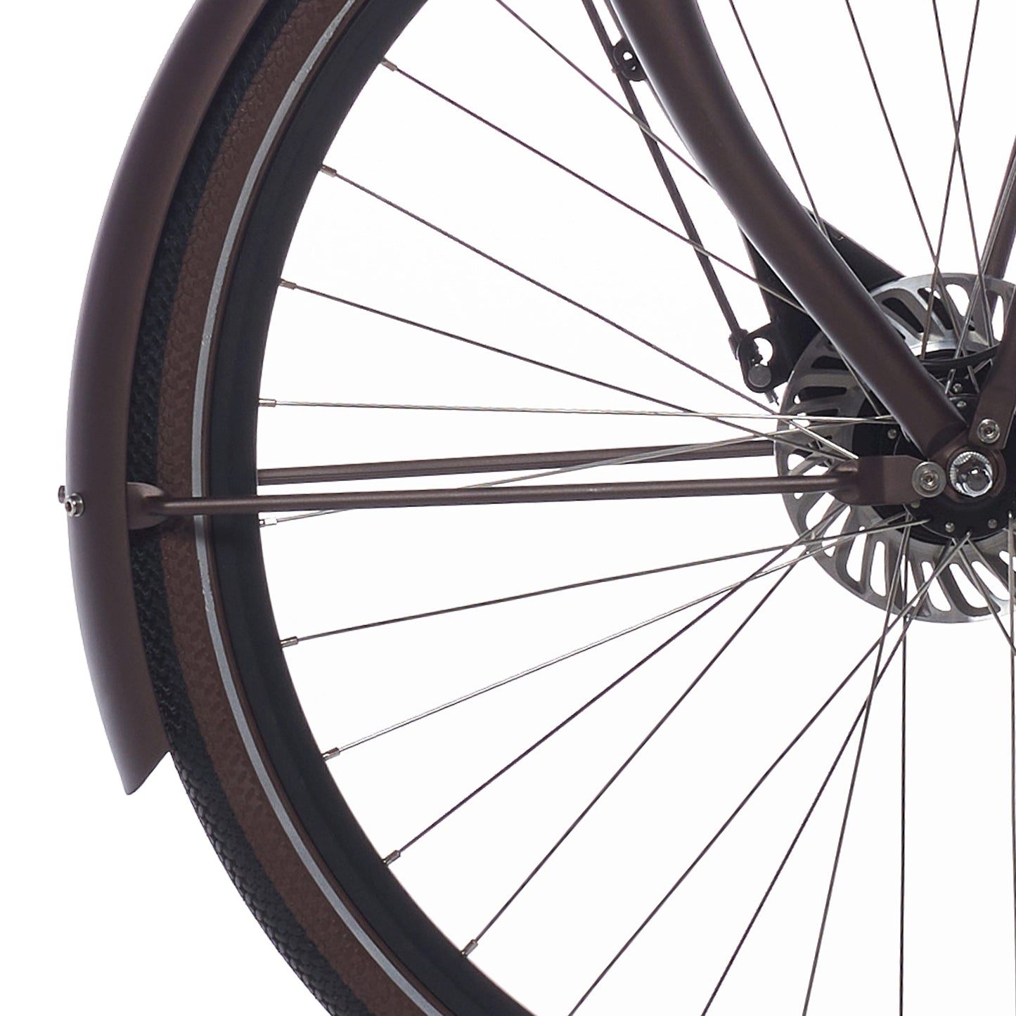 Cortina Fender Rod für 28 E-u4 friar Brown Matt