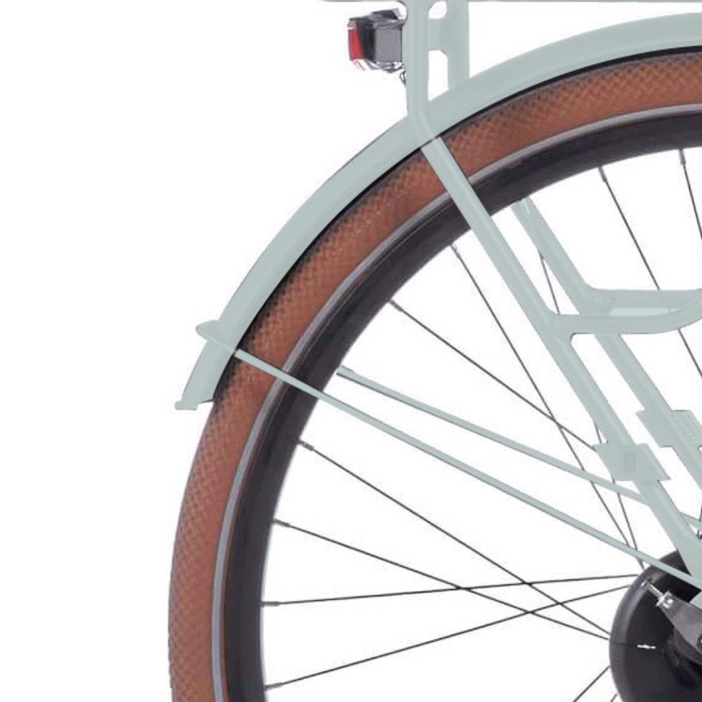 Cortina Fender hinter 28 Foss Blue Haze Matt