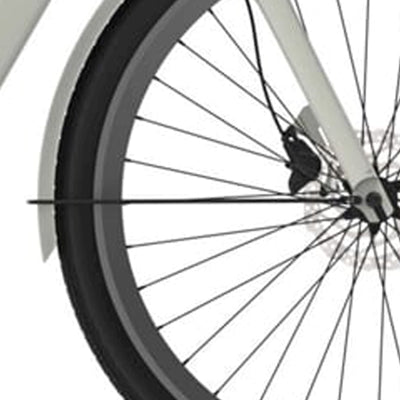 Cortina Fender Rod für 28 E-Nite Metallic Silver Matt