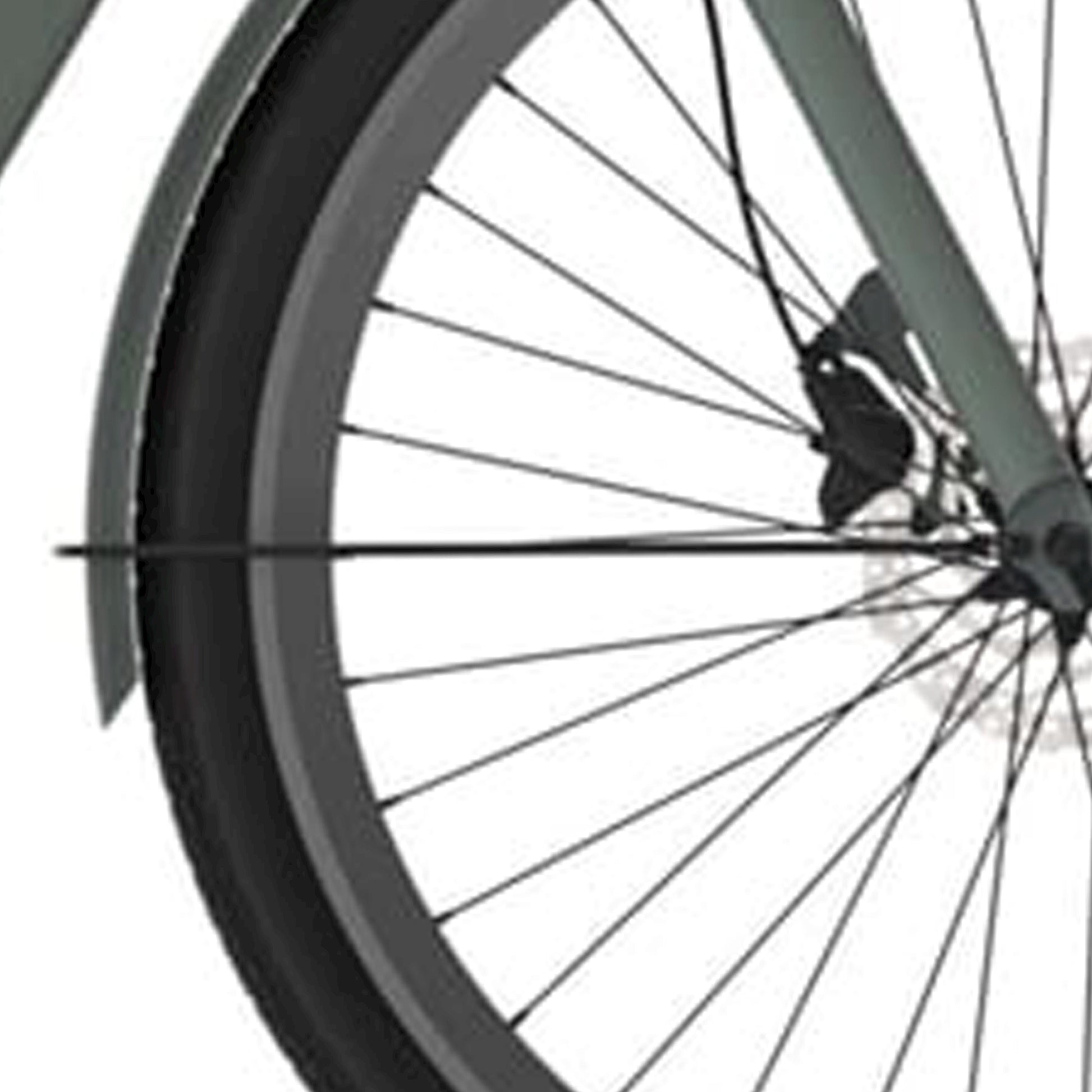 Cortina Fender Rod für 28 E-Nite Titanic Green Matt