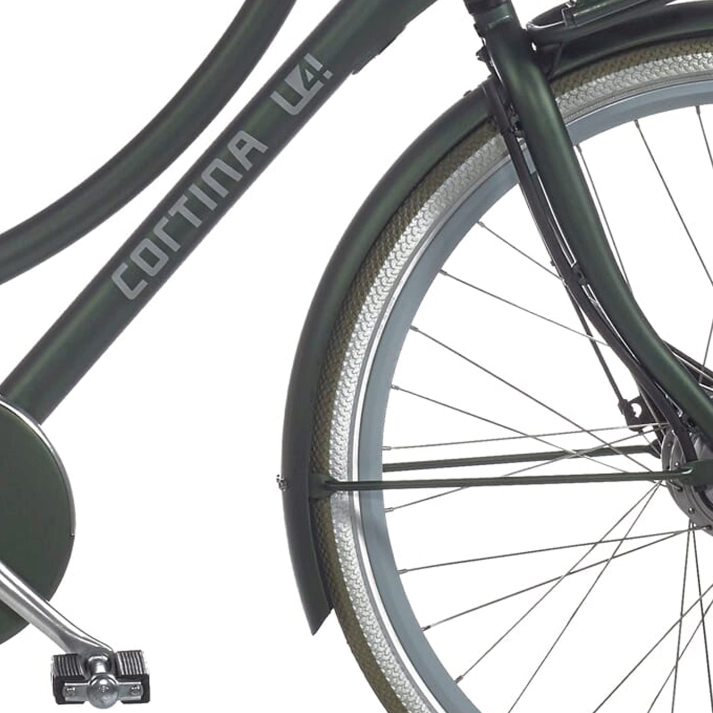 Cortina Fender für 28 E-U4 Hunter Green Matt