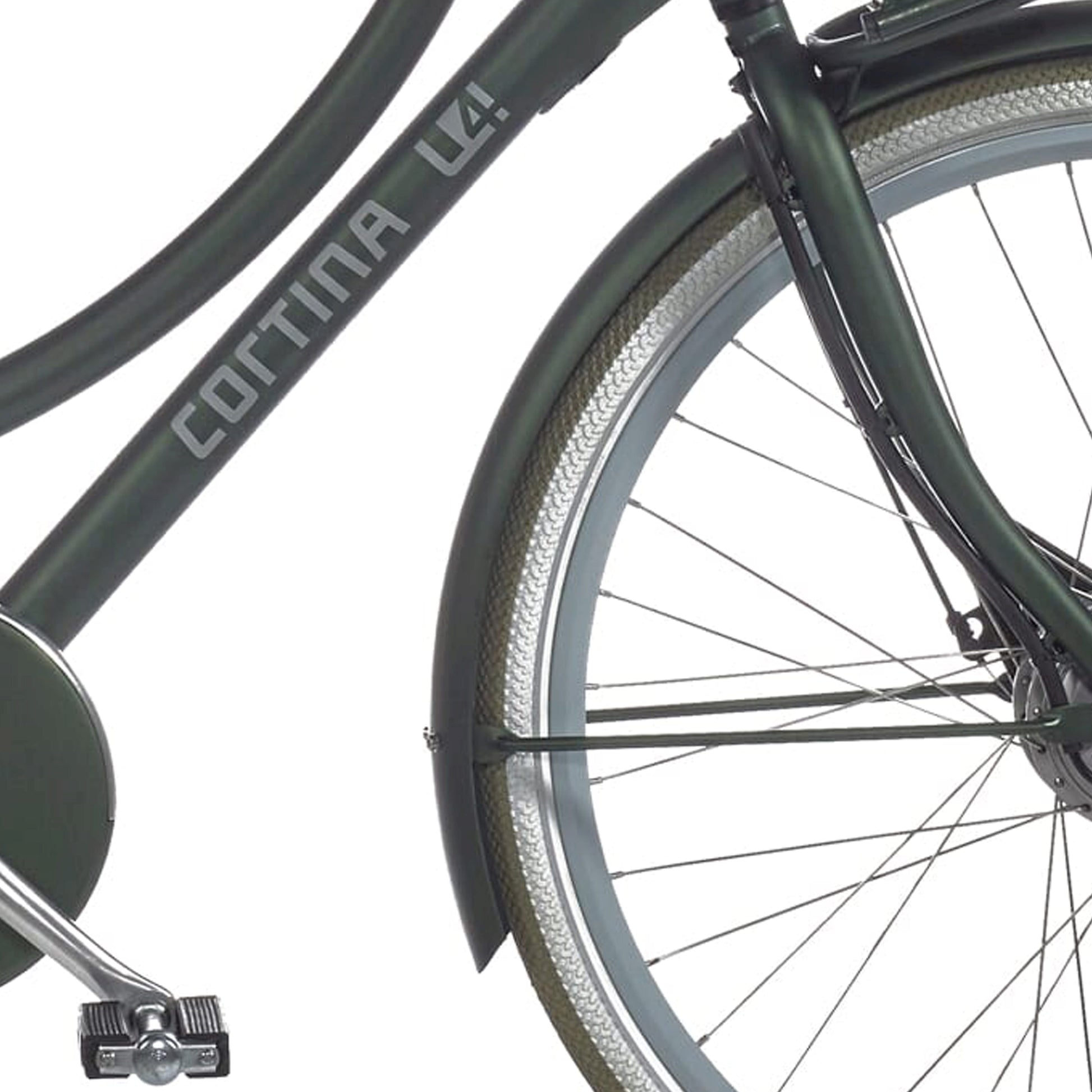Cortina Fender für 28 E-U4 Hunter Green Matt
