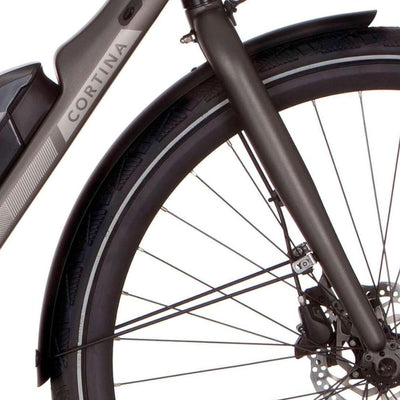 Cortina Fender für 28 E-Mozzo Jet Black Matt