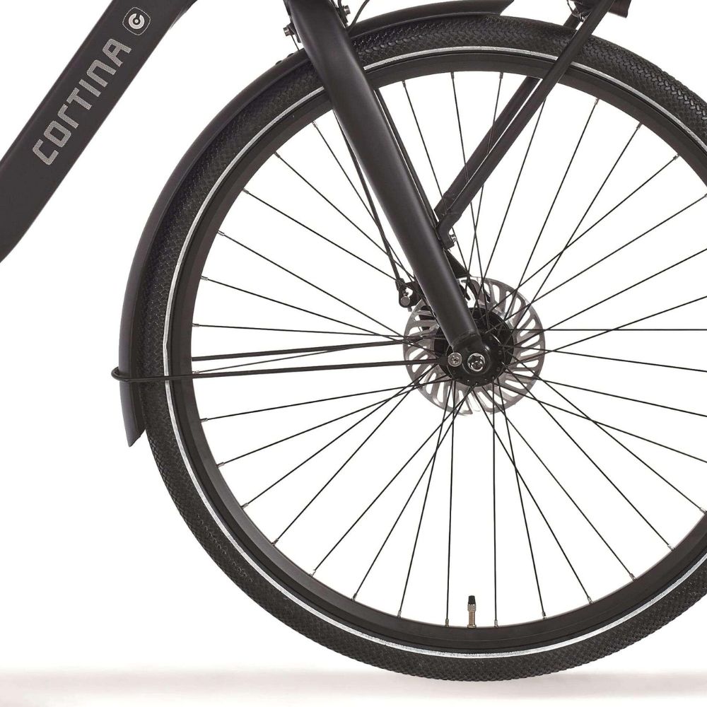 Cortina Fender für E-Common Jet Black Matt