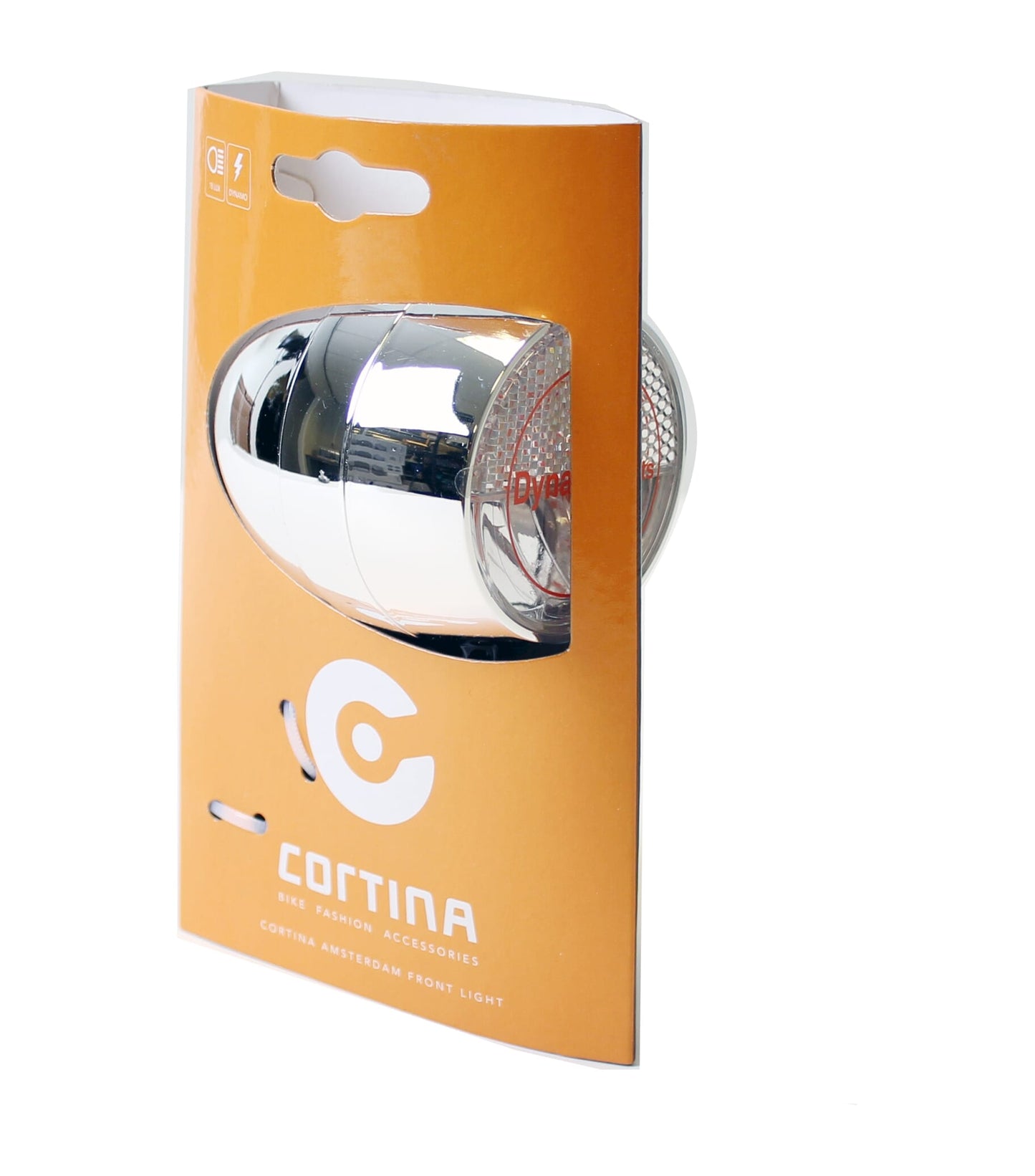 Cortina Koplamp Amsterdam Dynamo Chrom