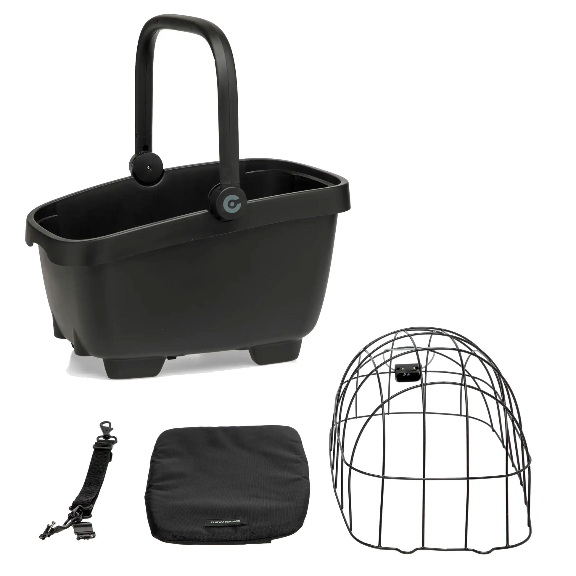 Cortina Hundebett Doha schwarz mik